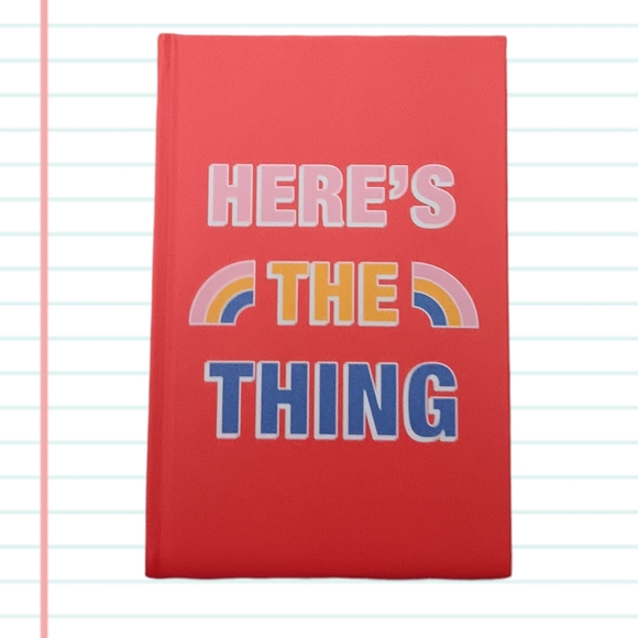 Corner Office Other - Journal Notebook Here's The Thing